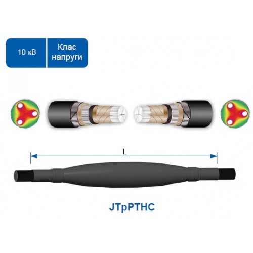 Кабельна муфта JTpPTHC 1 3x185-300