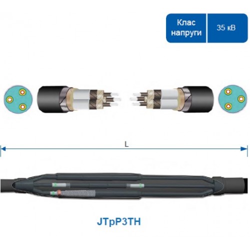 Кабельна муфта JTpP3TH 42 120-240 CM